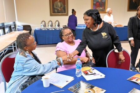 Our programs purpose was to discuss disparities in Health, Economics, and Education. Dr. Angelica McMillan presents what can be done in New Jersey - The Urgency of Now!