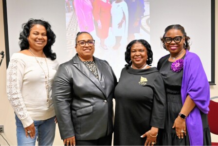 Organizational partners in attendance includes NAACP, Alumni Delta Sigma Theta Bergen alumni Chapter, and the Bergen Chapter of NCNW. Aseemblywoman Shavonda Sumter has been a partner of ours keeping us informed and supported our advocacy initiatives. Reverend Tami Henry Weaver joins Assemblywoman and President Reese.